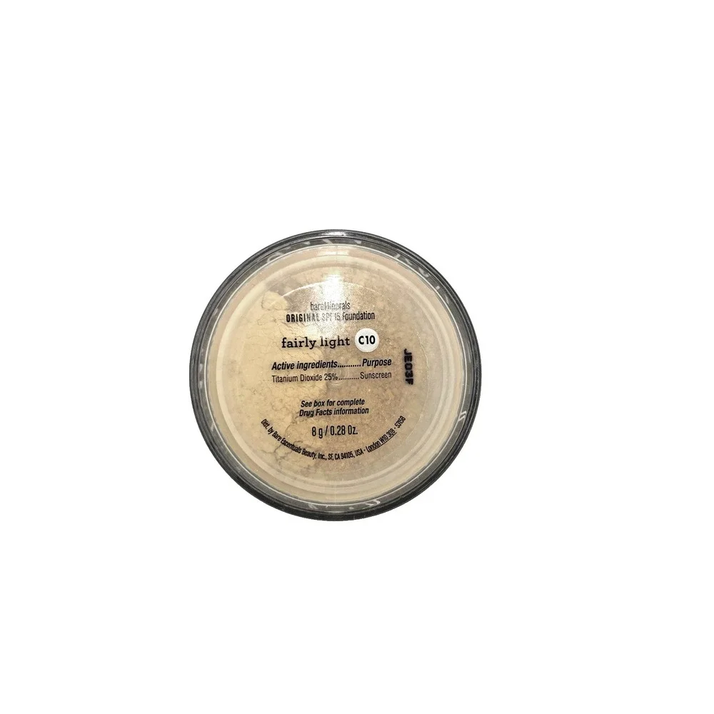Bare‎ Minerals Original SPF 15 Foundation Limited Edition Fairly Light .28 oz/8g